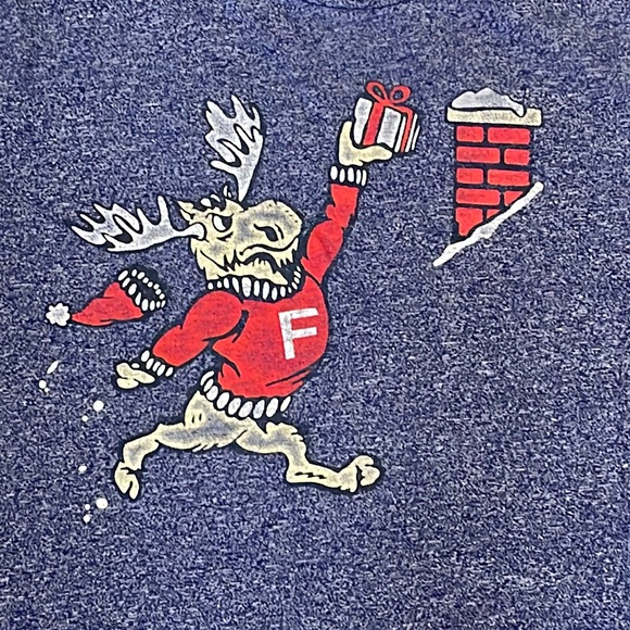 Abercrombie Kids Christmas Moose T Shirt-XL - Picture 2 of 5